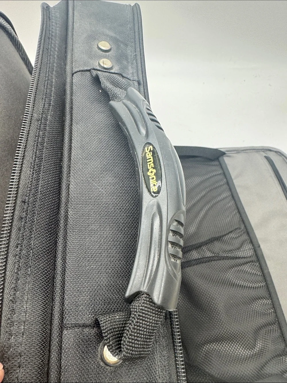 Samsonite Black Laptop Briefcase with Front Organizer